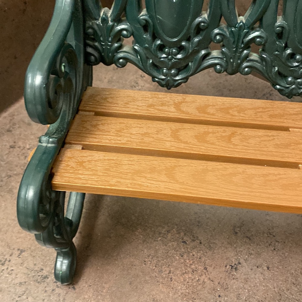 Homco Miniature bench - Picture 3 of 15